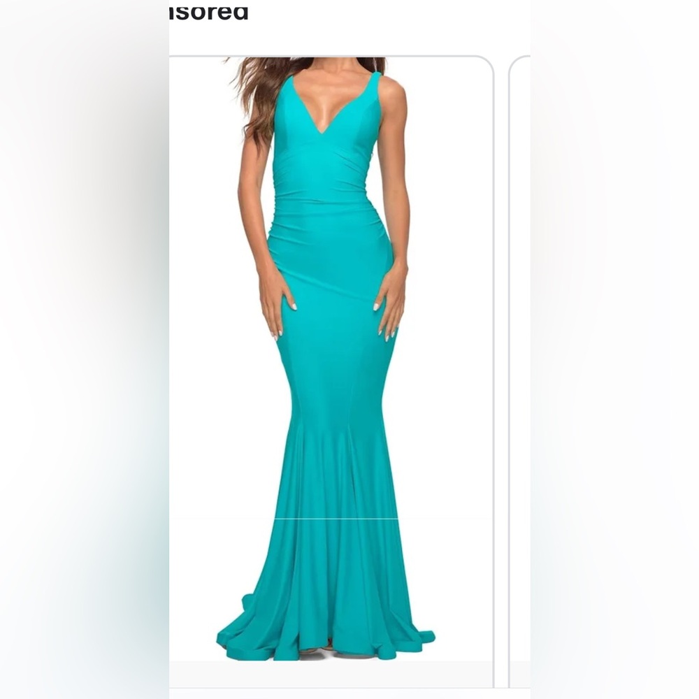 NWT LA FEMME GOWN
